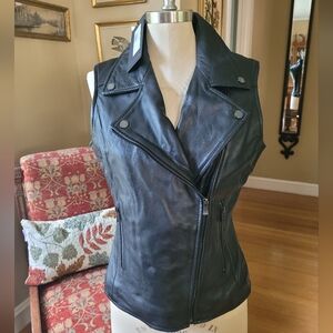 NEW! Bod & Christensen Janice Leather Vest